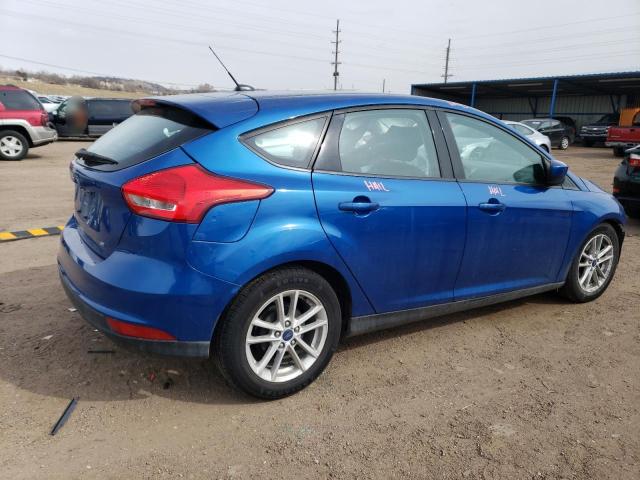 1FADP3K20JL315822 - 2018 FORD FOCUS SE BLUE photo 3