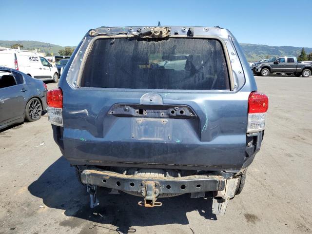 JTEBU5JR1A5011760 - 2010 TOYOTA 4RUNNER SR5 BLUE photo 6