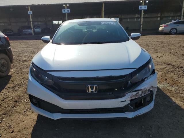 19XFC2F81KE047154 - 2019 HONDA CIVIC SPORT WHITE photo 5