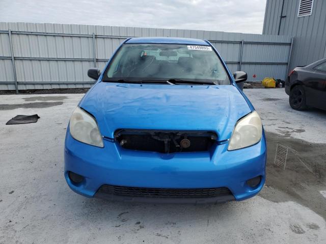 2T1KR32E57C646627 - 2007 TOYOTA COROLLA MA XR BLUE photo 5