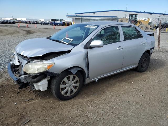 JTDBL40E599087020 - 2009 TOYOTA COROLLA BASE SILVER photo 1