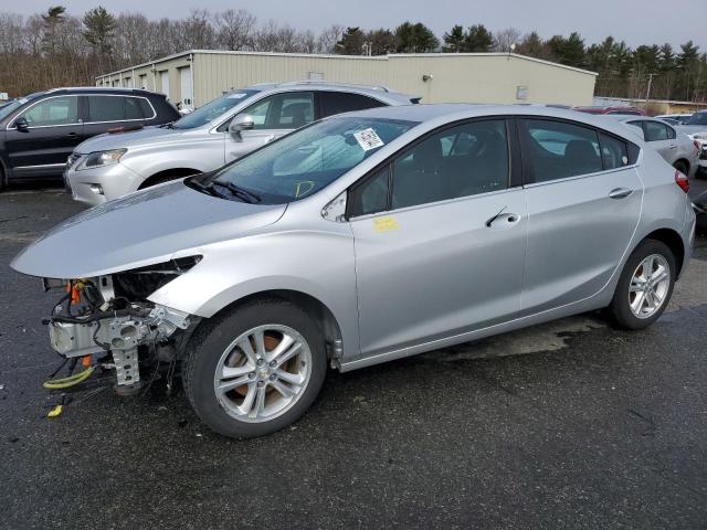 3G1BH6SE7JS647723 - 2018 CHEVROLET CRUZE LT SILVER photo 1