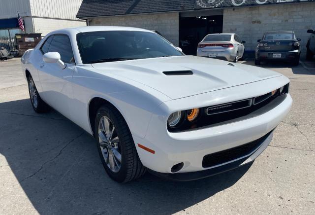 2C3CDZGG3MH547486 - 2021 DODGE CHALLENGER SXT WHITE photo 1