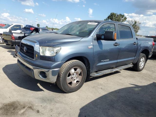 5TBEV54157S468331 - 2007 TOYOTA TUNDRA CREWMAX SR5 BLUE photo 1