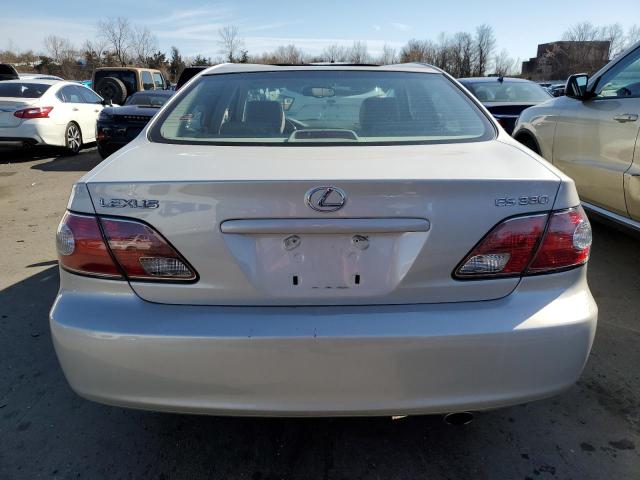 JTHBA30G545004430 - 2004 LEXUS ES 330 SILVER photo 6