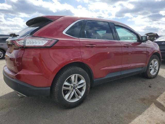 2FMTK3J80FBB58130 - 2015 FORD EDGE SEL RED photo 3