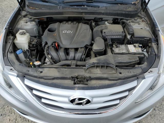 5NPEB4AC2EH852263 - 2014 HYUNDAI SONATA GLS SILVER photo 11