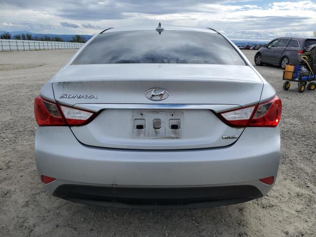 5NPEB4AC2EH852263 - 2014 HYUNDAI SONATA GLS SILVER photo 6