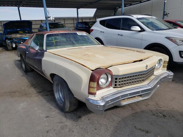 1H57R4K435423 - 1974 CHEVROLET MONTE CARL BLUE photo 1