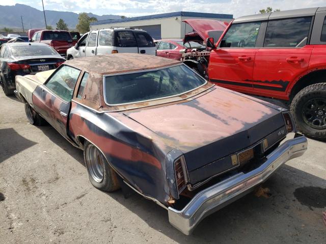 1H57R4K435423 - 1974 CHEVROLET MONTE CARL BLUE photo 3