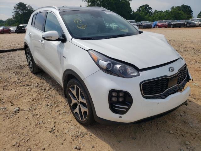 KNDPRCA64H7257822 - 2017 KIA SPORTAGE SX WHITE photo 1