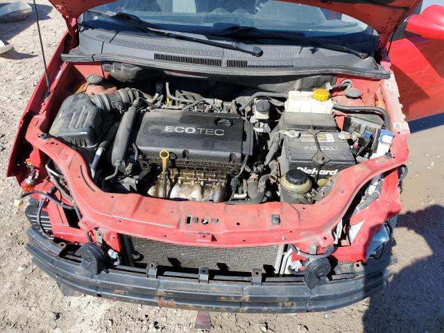 KL1TD66E39B606778 - 2009 CHEVROLET AVEO LS 红色 照片 11