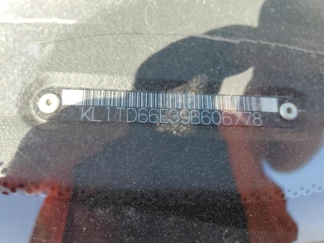 KL1TD66E39B606778 - 2009 CHEVROLET AVEO LS 红色 照片 13