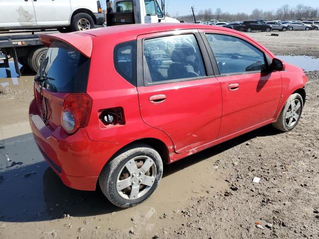 KL1TD66E39B606778 - 2009 CHEVROLET AVEO LS 红色 照片 3