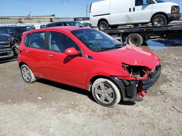 KL1TD66E39B606778 - 2009 CHEVROLET AVEO LS 红色 照片 4