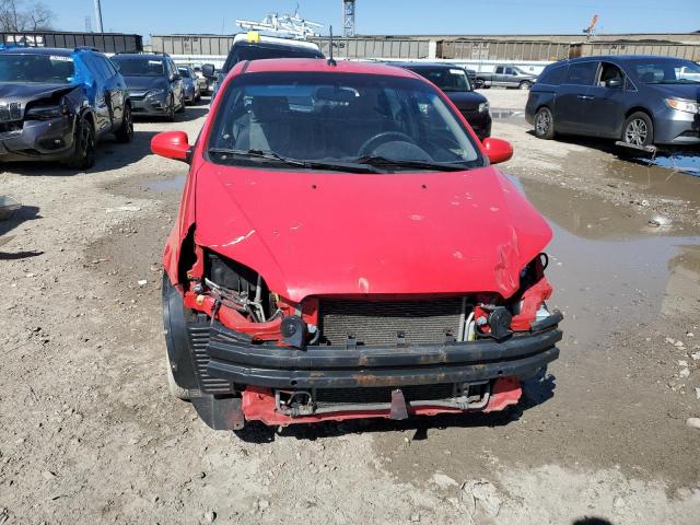 KL1TD66E39B606778 - 2009 CHEVROLET AVEO LS 红色 照片 5