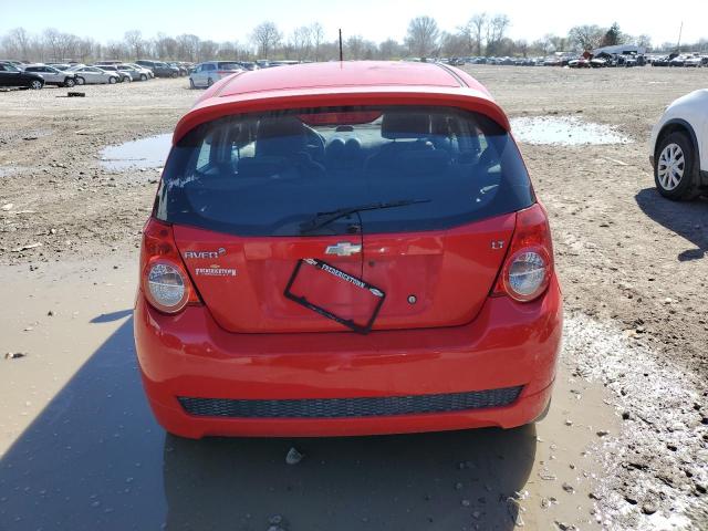 KL1TD66E39B606778 - 2009 CHEVROLET AVEO LS 红色 照片 6