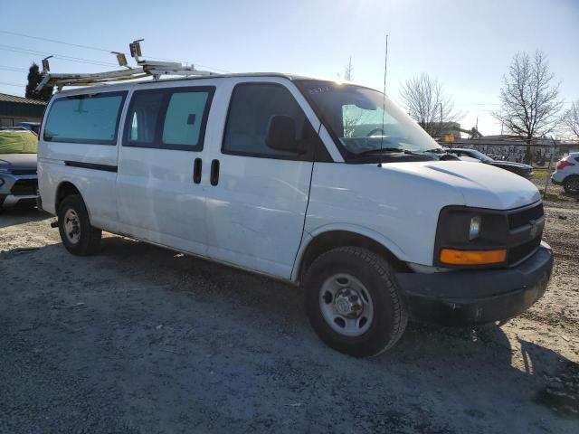 1GCWGGCA6D1125331 - 2013 CHEVROLET EXPRESS G2 WHITE photo 4