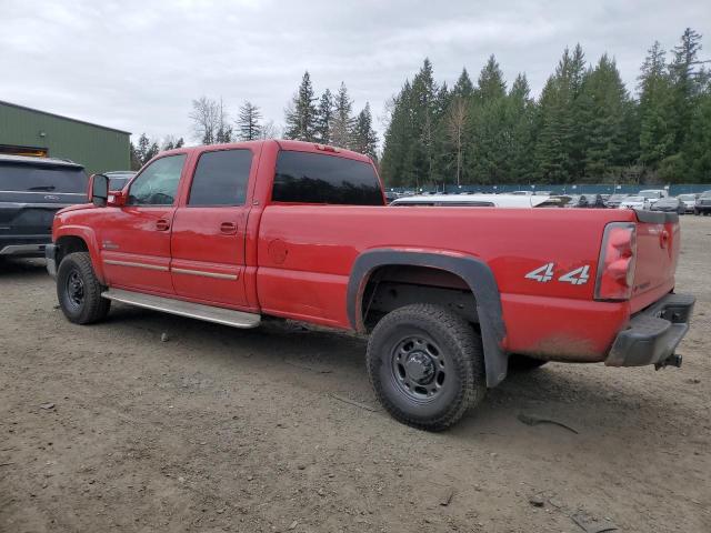 1GCHK23216F114259 - 2006 CHEVROLET SILVERADO K2500 HEAVY DUTY RED photo 2