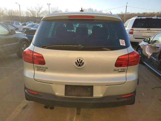 WVGBV3AX3EW588998 - 2014 VOLKSWAGEN TIGUAN S SILVER photo 6