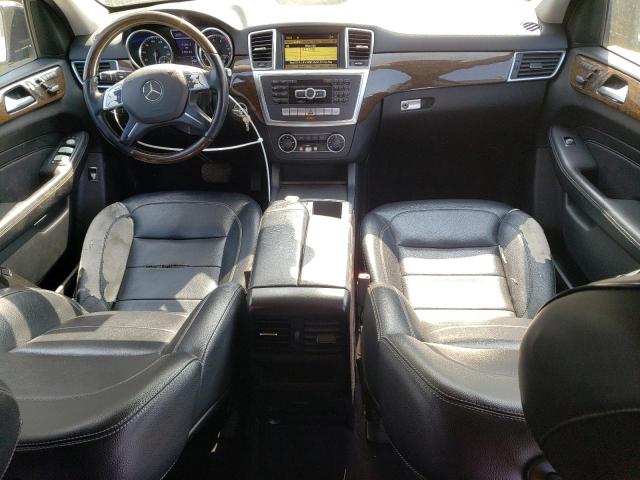 4JGDA5HB2CA014784 - 2012 MERCEDES-BENZ ML 350 4MATIC BLACK photo 8