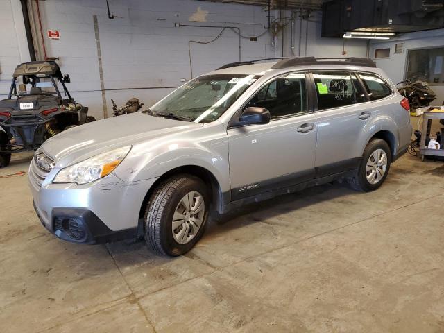 4S4BRCAC0D1227371 - 2013 SUBARU OUTBACK 2.5I SILVER photo 1