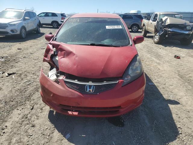 JHMGE8H36DC032760 - 2013 HONDA FIT RED photo 5