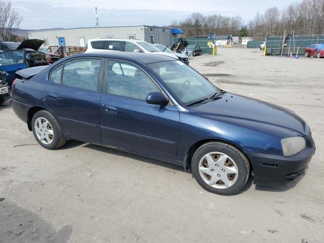 KMHDN46D45U985063 - 2005 HYUNDAI ELANTRA GLS BLUE photo 4