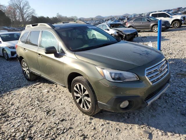 4S4BSANC3H3393462 - 2017 SUBARU OUTBACK 2.5I LIMITED GREEN photo 4