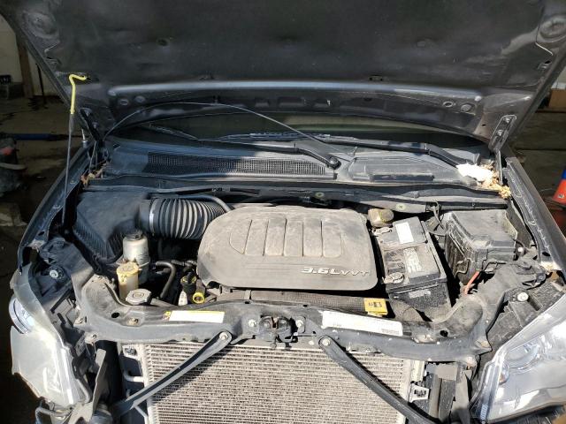 2C4RC1BG9CR326307 - 2012 CHRYSLER TOWN & COU TOURING გრაფიტი ფოტო 12