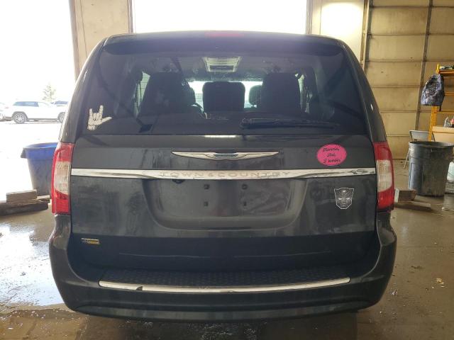 2C4RC1BG9CR326307 - 2012 CHRYSLER TOWN & COU TOURING გრაფიტი ფოტო 6