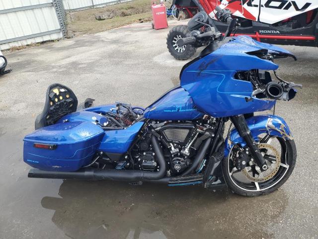 1HD1KH718RB607484 - 2024 HARLEY-DAVIDSON FLTRX 蓝色 照片 1