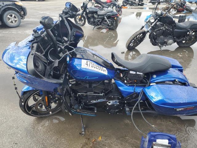 1HD1KH718RB607484 - 2024 HARLEY-DAVIDSON FLTRX 蓝色 照片 3