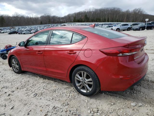 5NPD84LF7HH188810 - 2017 HYUNDAI ELANTRA SE RED photo 2