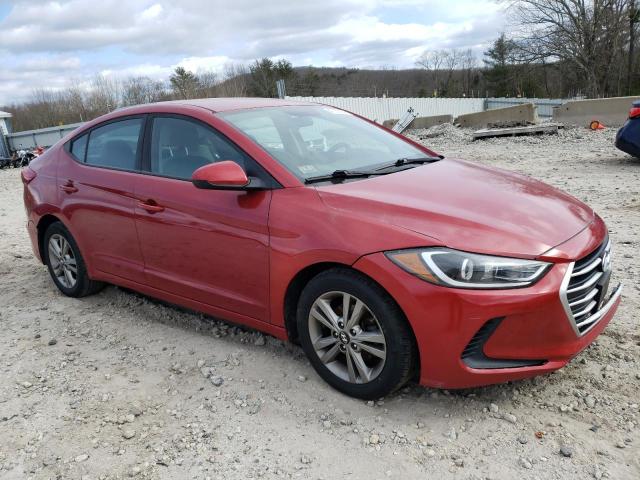 5NPD84LF7HH188810 - 2017 HYUNDAI ELANTRA SE RED photo 4