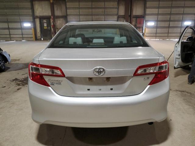 4T4BF1FK9CR230981 - 2012 TOYOTA CAMRY BASE SILVER photo 6