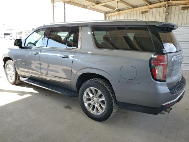 1GNSCFKD5MR290697 - 2021 CHEVROLET SUBURBAN C1500 PREMIER GRAY photo 2