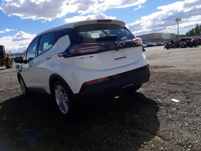 1G1FW6S0XP4192709 - 2023 CHEVROLET BOLT EV 1LT WHITE photo 2