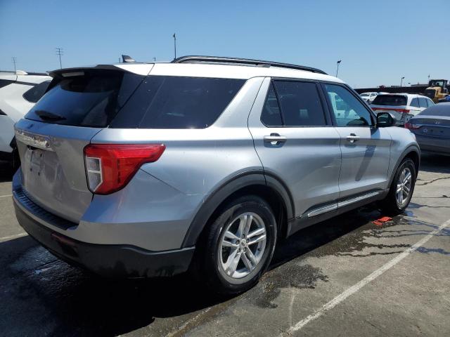 1FMSK7DH6NGA68485 - 2022 FORD EXPLORER XLT SILVER photo 3