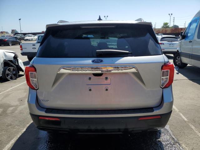 1FMSK7DH6NGA68485 - 2022 FORD EXPLORER XLT SILVER photo 6