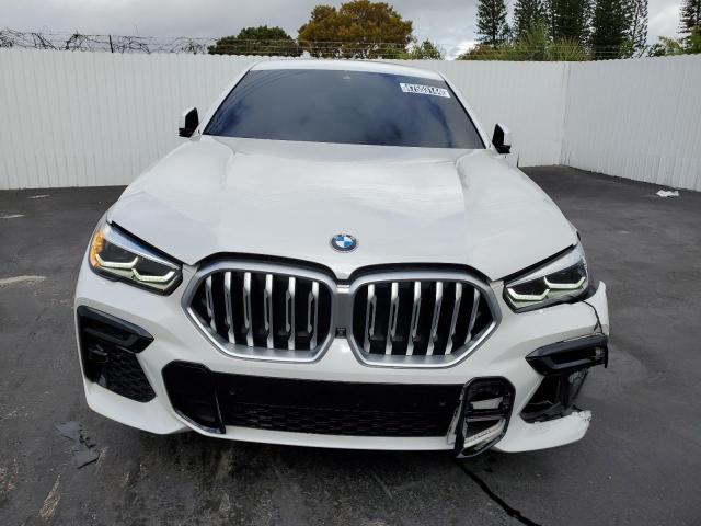 5UXCY6C02P9P69673 - 2023 BMW X6 XDRIVE40I WHITE photo 5