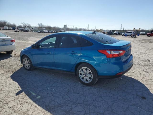 1FAHP3F25CL422573 - 2012 FORD FOCUS SE TURQUOISE photo 2