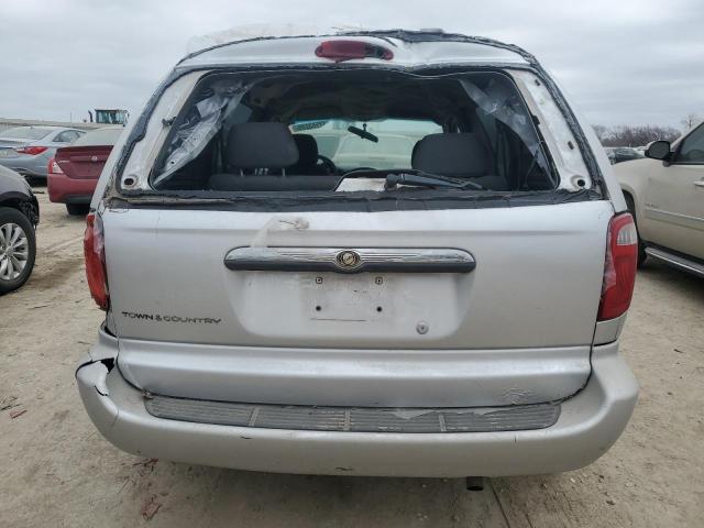 1A4GP45RX6B547082 - 2006 CHRYSLER TOWN & COU ვერცხლისფერი ფოტო 6