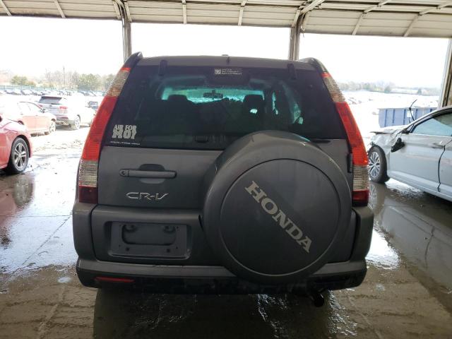 SHSRD78946U445917 - 2006 HONDA CR-V SE GRAY photo 6