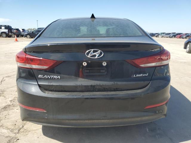 KMHD84LFXHU355114 - 2017 HYUNDAI ELANTRA SE BLACK photo 6