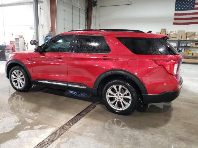 1FMSK8DHXNGC05885 - 2022 FORD EXPLORER XLT RED photo 2