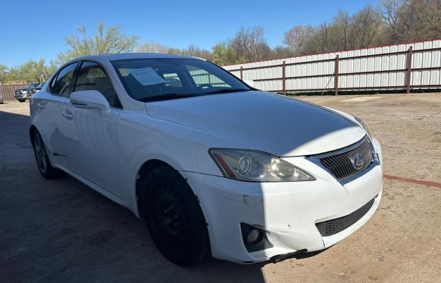 JTHBF5C2XD5191192 - 2013 LEXUS IS 250 WHITE photo 1