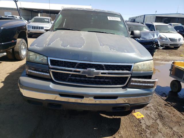 2GCEK13V971164777 - 2007 CHEVROLET SILVERADO K1500 CLASSIC CREW CAB BLUE photo 5