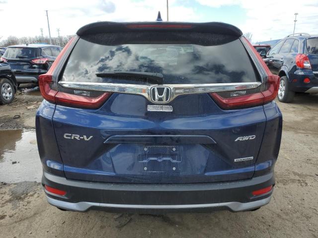 2HKRW2H92LH674887 - 2020 HONDA CR-V TOURING BLUE photo 6