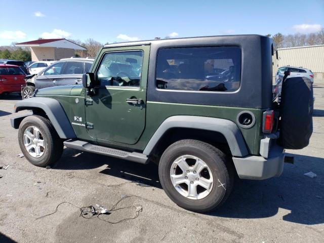 1J4FA24118L624626 - 2008 JEEP WRANGLER X GREEN photo 2